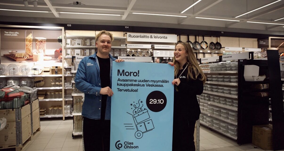 clas ohlson kauppakeskus veska
